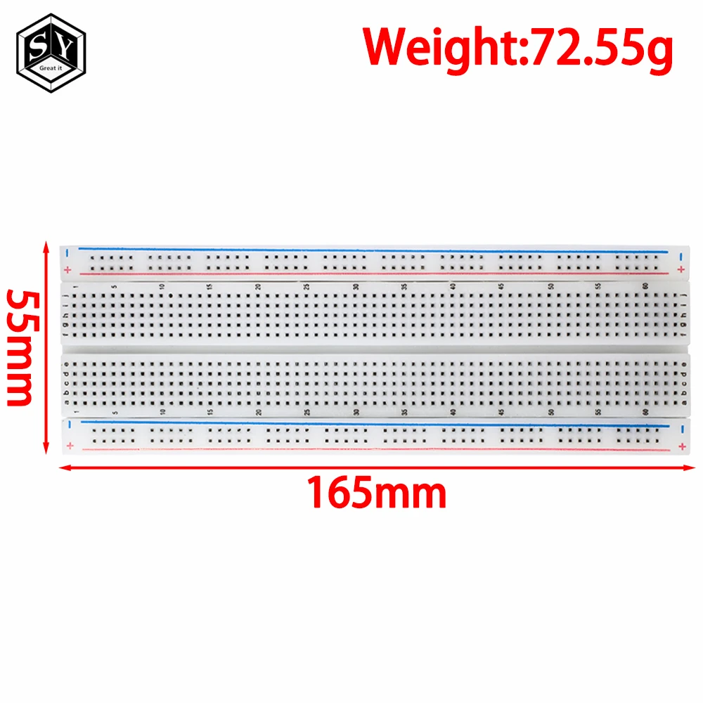 MB102 830-Punkt lötfreies Steckbrett - PCB-Testplatine für die – Bild 3