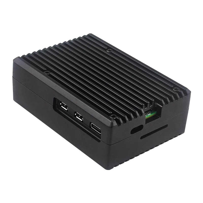 Raspberry Pi 5 Aluminiumgehäuse, gepanzerte Schale, geräuschlose – Bild 3
