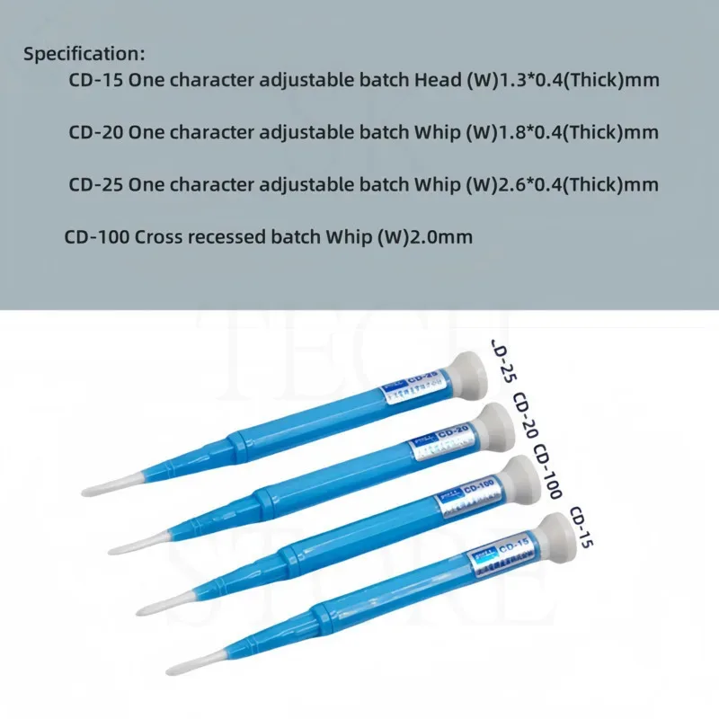 Goot 4-teiliges Keramik-Schraubendreher-Set, antistatisch, nicht – Bild 5