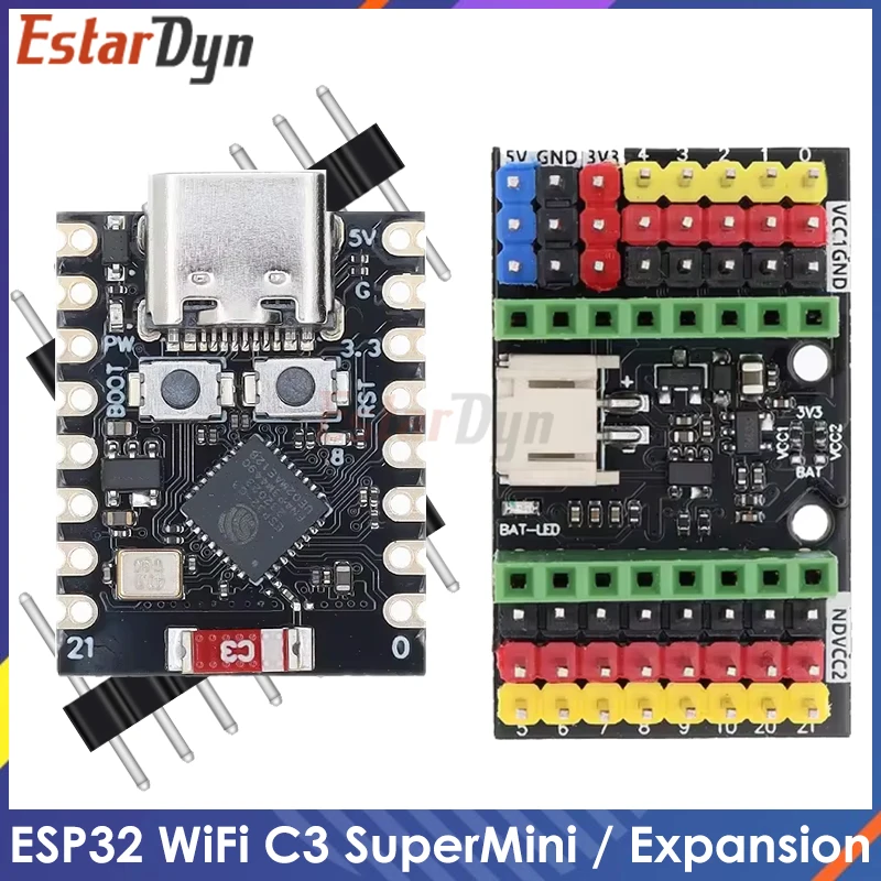 ESP32-C3 MINI Development Board ESP32 SuperMini Development Board ESP32-C3 Development Board WiFi Bluetooth