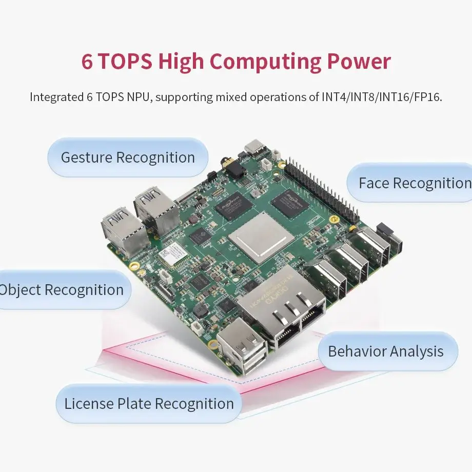 Orange Pi 5 Plus 16 GB/8 GB/4 GB LPDDR4/4x RK3588 8-Core 64-Bit 2,5 G – Bild 2