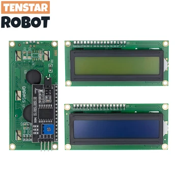 LCD1602 I2C Display Modul Blau Grüner Bildschirm 5V PCF8574 IIC Adapter Late für Arduino