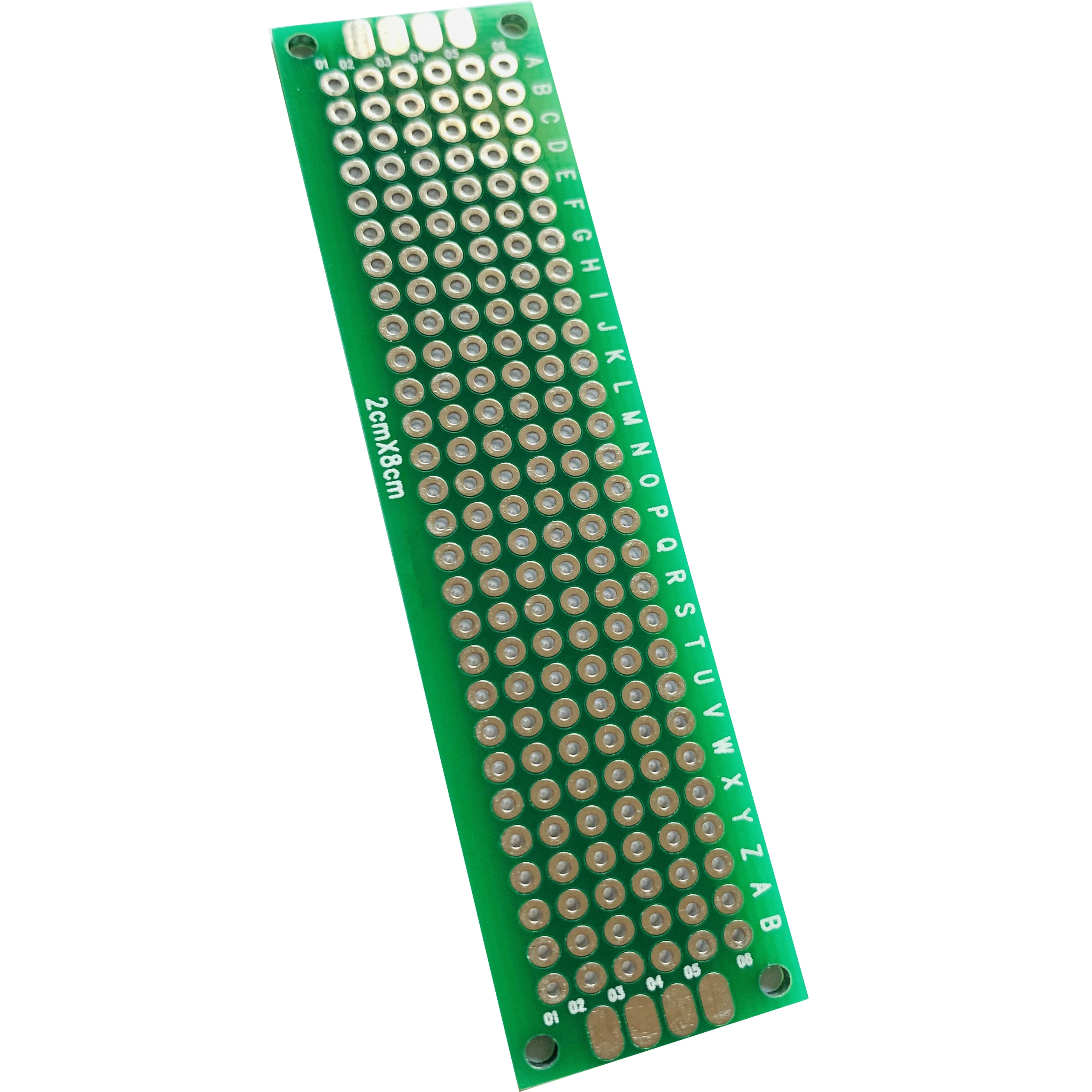 Universal Board Plate 2x8cm 1.6mm Double-Sided PCB Sample 0.95 Hole – Bild 2