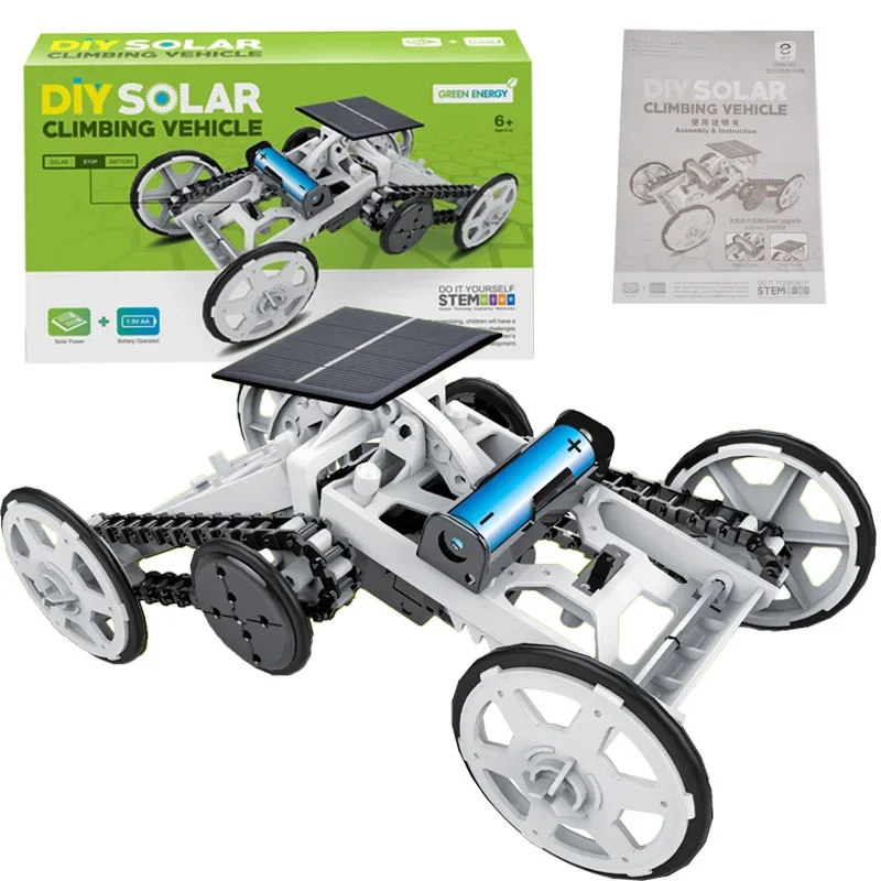 Solar Spielzeug Neuartige Kinder Spielzeug Montieren Kit DIY Robotic – Bild 6
