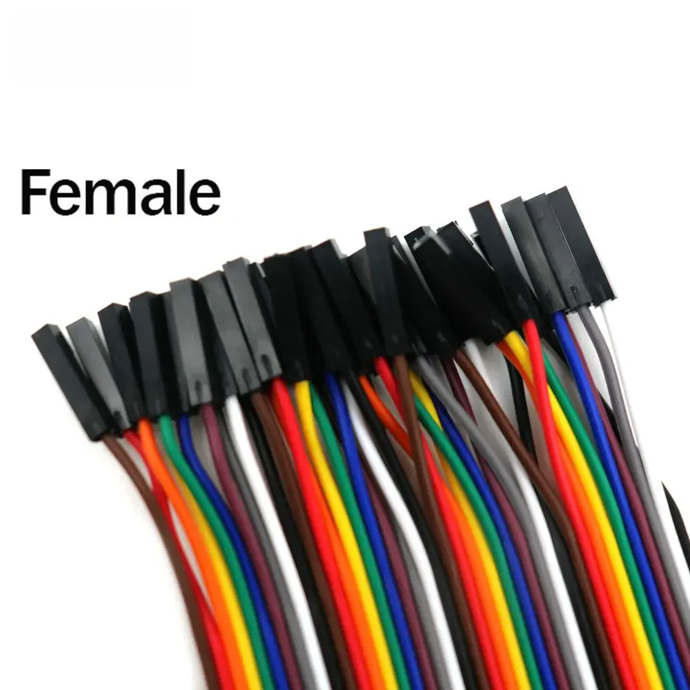 Dupont Line 10 cm 20 cm 30 cm 40 Pin Stecker auf Stecker + Stecker – Bild 2