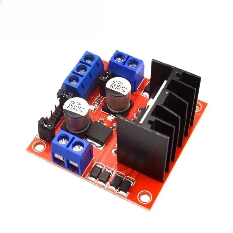 L298N Motorsteuerplatine L298 Modul für Arduino Dual H-Brücke DC Schrittmotor Smart Car Roboter