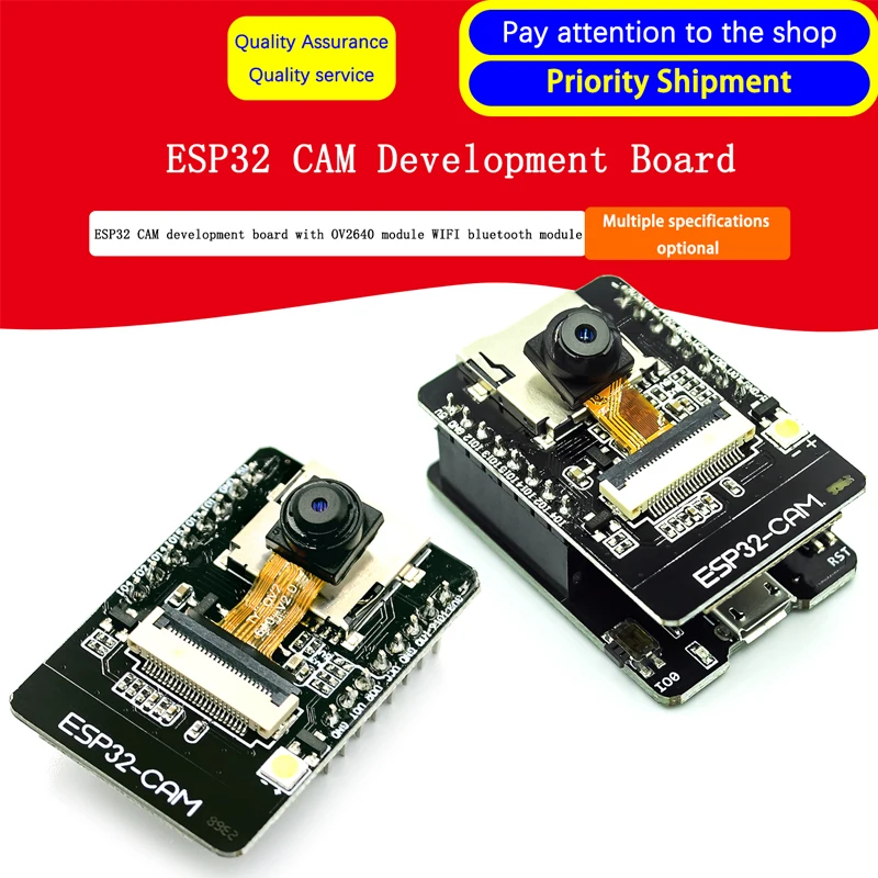ESP32 CAM Entwicklungsboard mit RHYX-M21-45/OV2640 Modul WIFI Bluetooth Modul