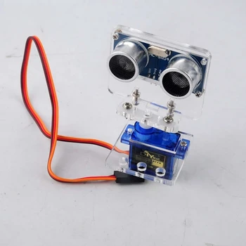 HC-SR04 Ultraschallsensor & 9G Mikromotor-Servo-Kit mit Montagehalterung für Arduino/Raspberry Pi