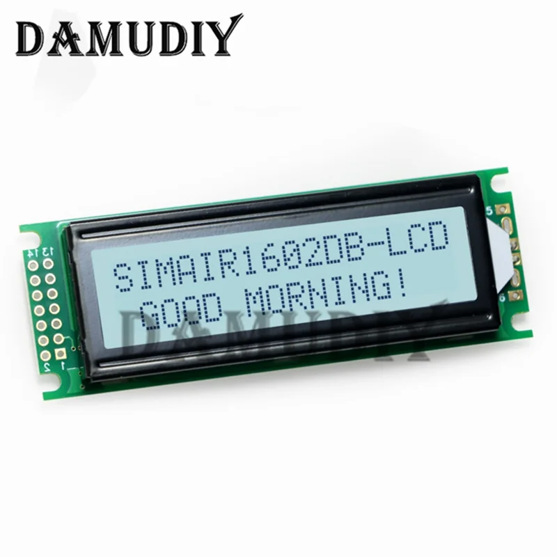 LCD1602+I2C Modul Blau/Gelb Grün Bildschirm 16x2 Zeichen LCD Display – Bild 6