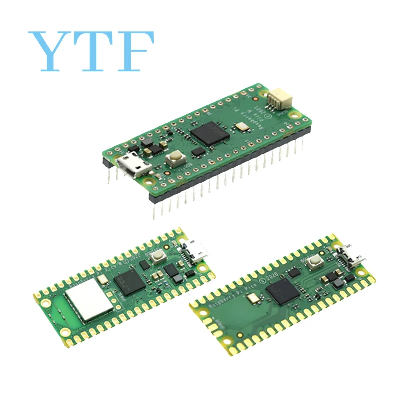 Raspberry Pi-Pico mit WLAN-Entwicklungs board, Pico oder Pico H mit Pin-Header, Unterstützung für Mciro