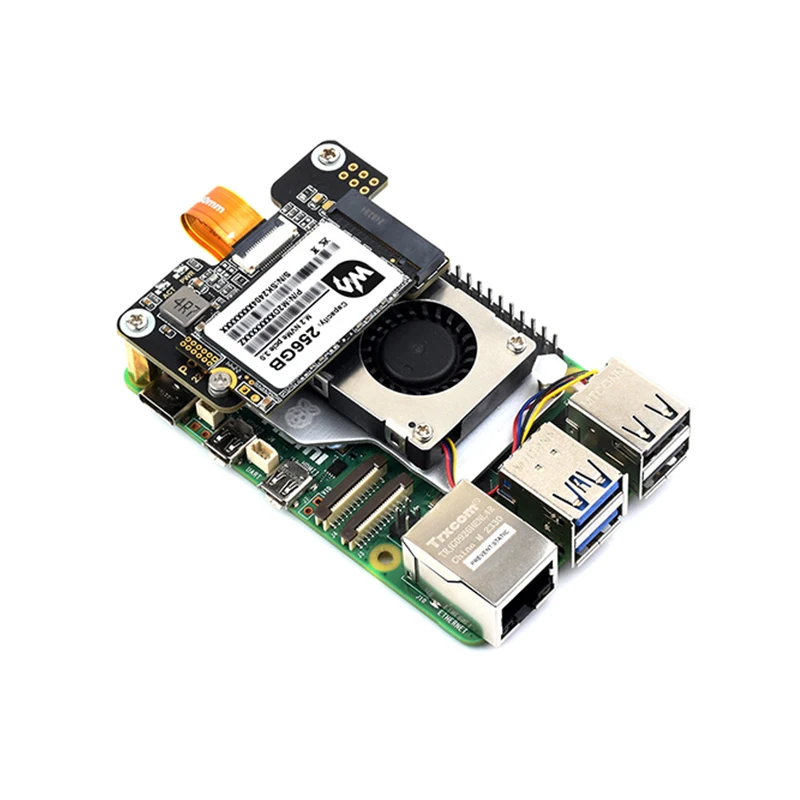 Raspberry Pi 5 PCIe auf M.2 Mini-Adapter unterstützt NVMe-Protokoll – Bild 6