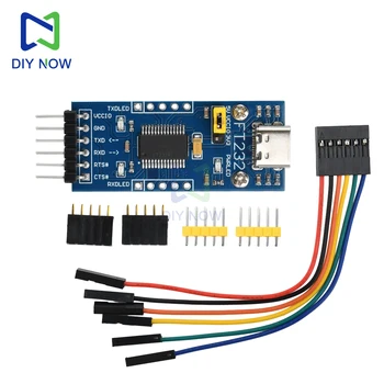 USB zu TTL FT232 Seriell Konverter Adapter Modul Kit 3,3 V 5 V FT232RL Breakout Mini USB zu TTL Adapter Board