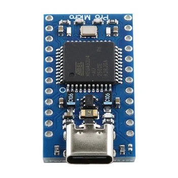 Pro Micro ATmega32U4 5V 16MHz Mikrocontroller-Entwicklungsboard für Arduino Modul Typ-C Mikroschnittstelle