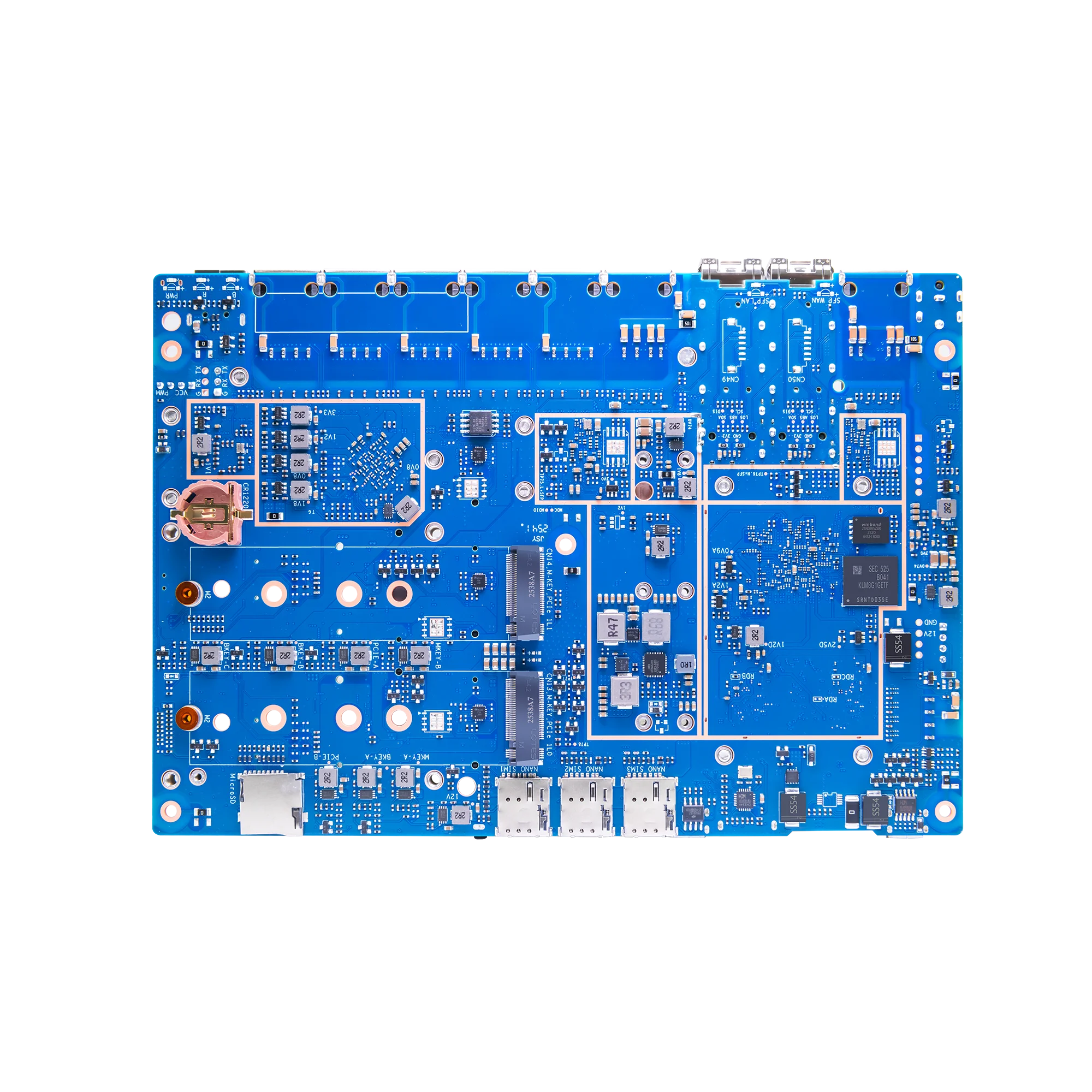 Banana Pi BPI-R4 PRO 4E Router-Board-Kit MediaTek MT7988A Quad-Core – Bild 2