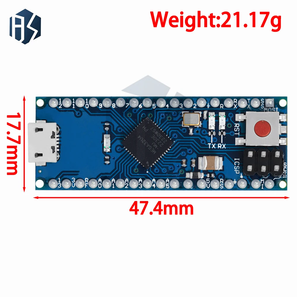 ATmega32u4 5V 16Mhz Expansion Board Modul Für Arduino Micro Kompatibel – Bild 4