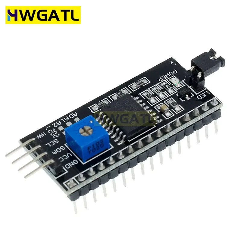 LCD1602 1602 LCD-Modul Blau/Gelb Grüner Bildschirm 16x2 Zeichen – Bild 6