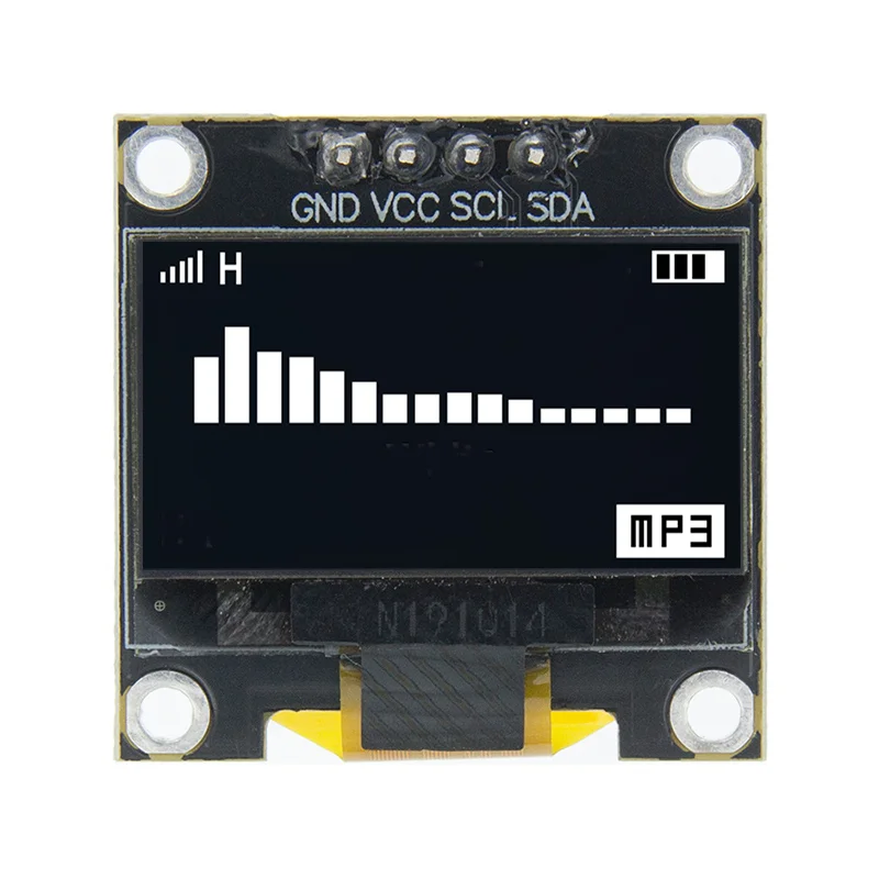 0,96 Zoll IIC Seriell 4pin SSD1306 Weiß/Blau/Gelb Blau OLED Display Modul 128X64 12864 LCD Screen Board