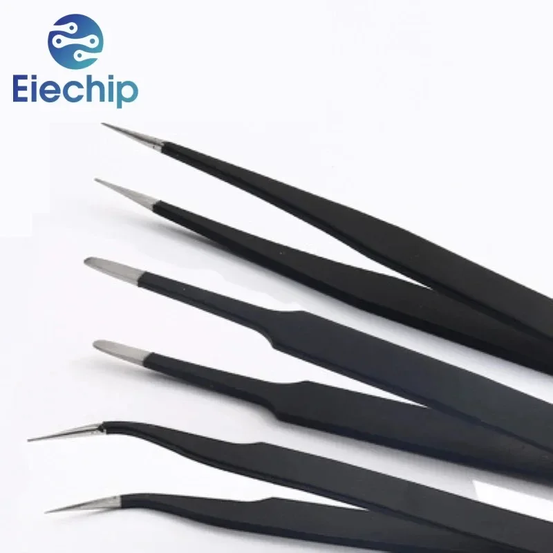 Anti statische esd pinzette elektronik reparatur werkzeuge – Bild 5