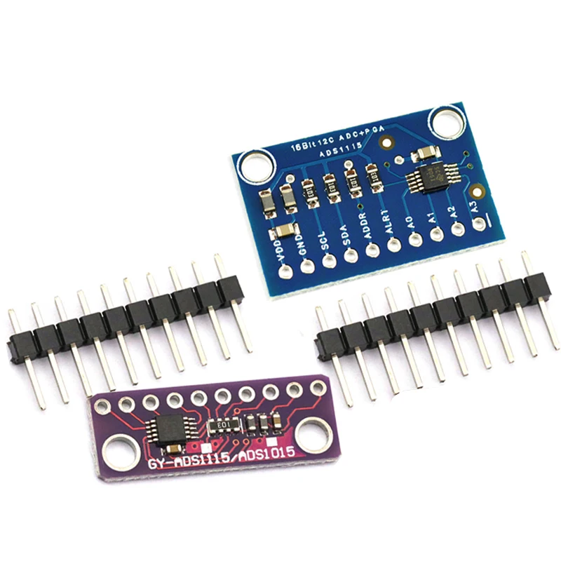 12 Bits 16 Bit I2C ADS1115 ADS1015 Modul ADC 4 Kanal mit Pro Gain – Bild 2
