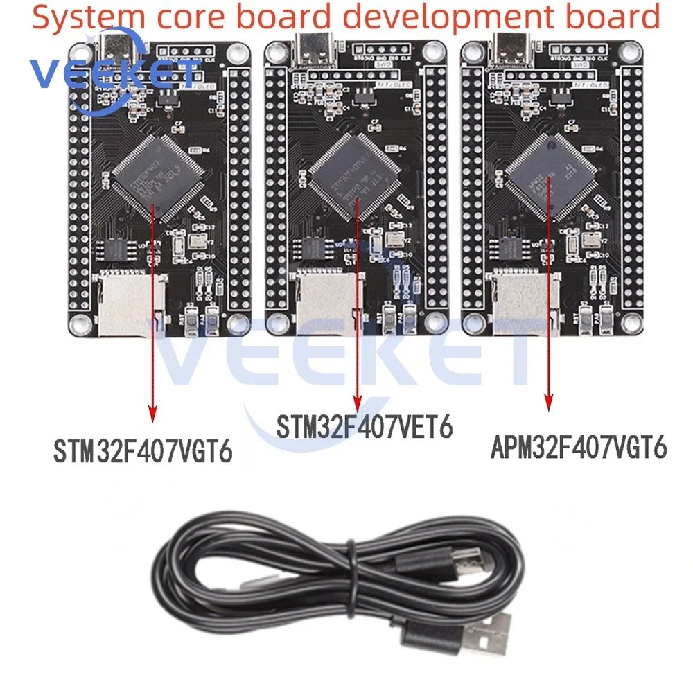 STM32F407VET6 PM32F407VGT6 STM32F407VGT6 Kernplatine Lernentwicklungsboard Systemplatine