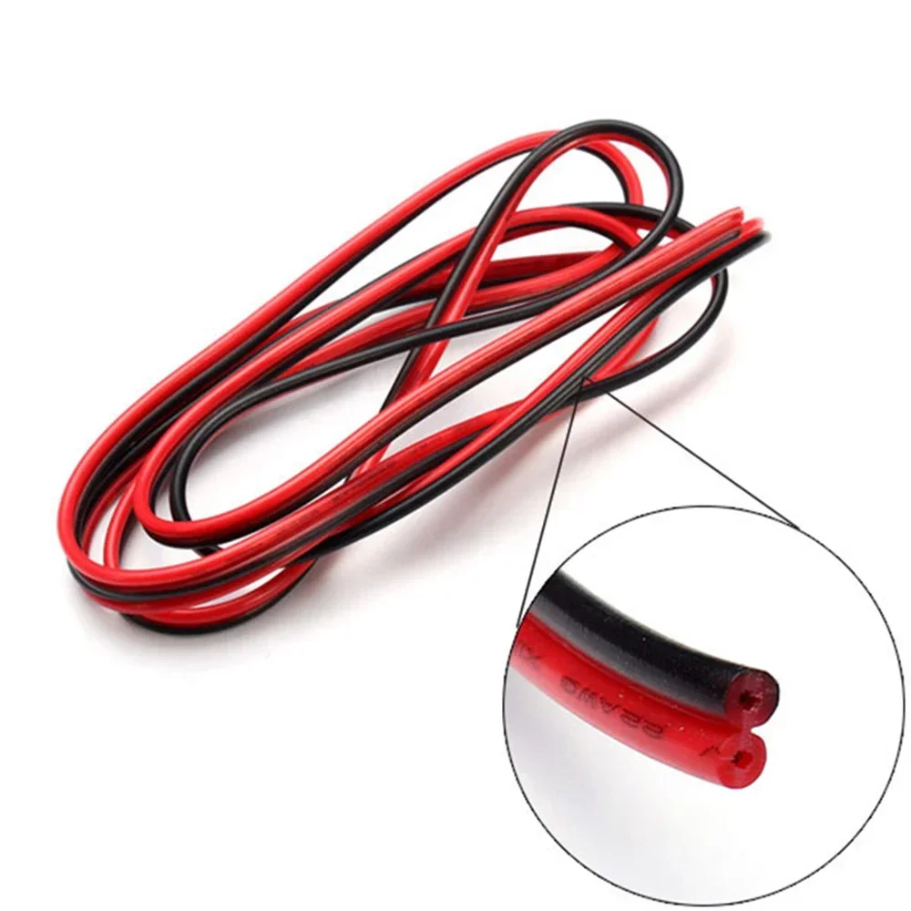22AWG 2PIN Elektrokabel Rot Schwarz Kabel Verzinntes Kupfer PVC – Bild 5