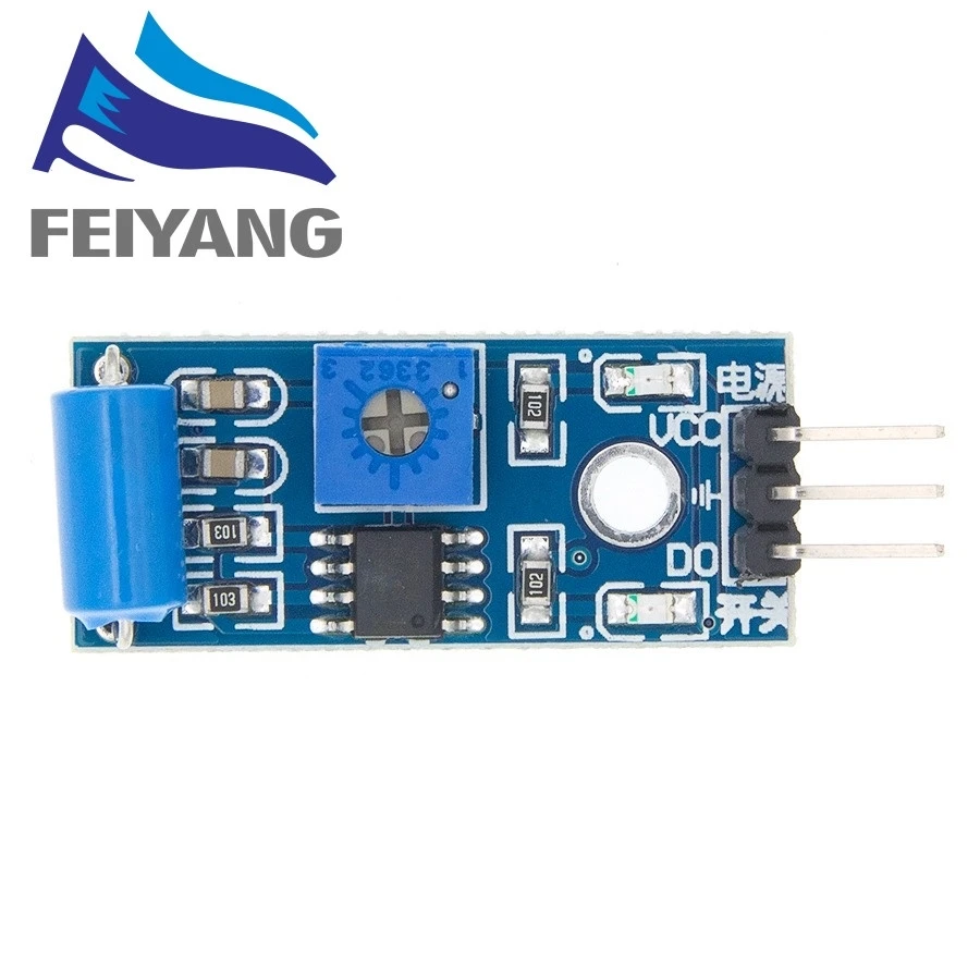 SW-420 Bewegungssensormodul Alarmsensor Induktionsmodul Vibrationsschalter