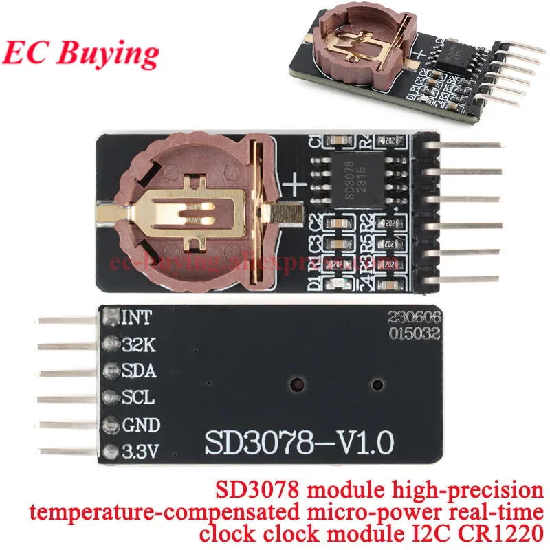 DS3231 AT24C32 DS1302 SD3078 DS1307 PCF8563T Echtzeituhrmodul I2C IIC – Bild 5