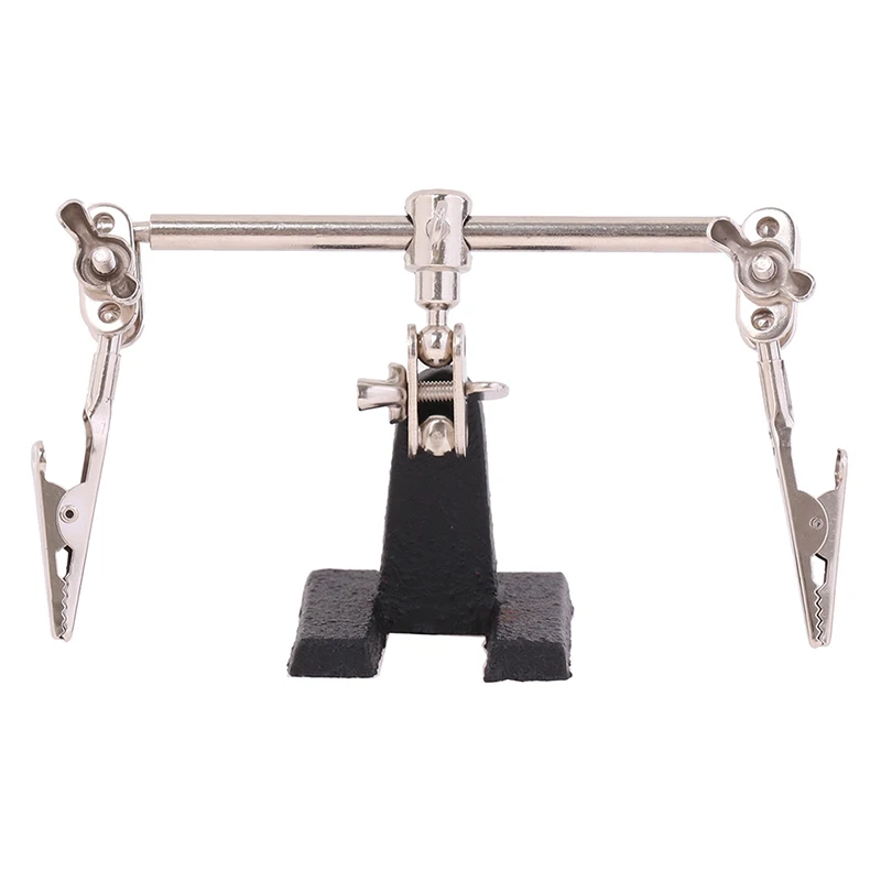 Dritte Hand Lötkolben Ständer Clamp Helping Hands Clip Werkzeug PCB – Bild 4
