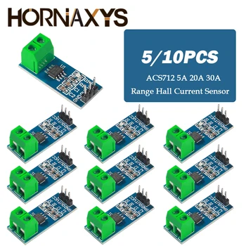 ACS712 5A 20A 30A Range Hall Strom Sensor Modul ACS712 Sensoren Modul Für Arduino DIY elektronische Kit