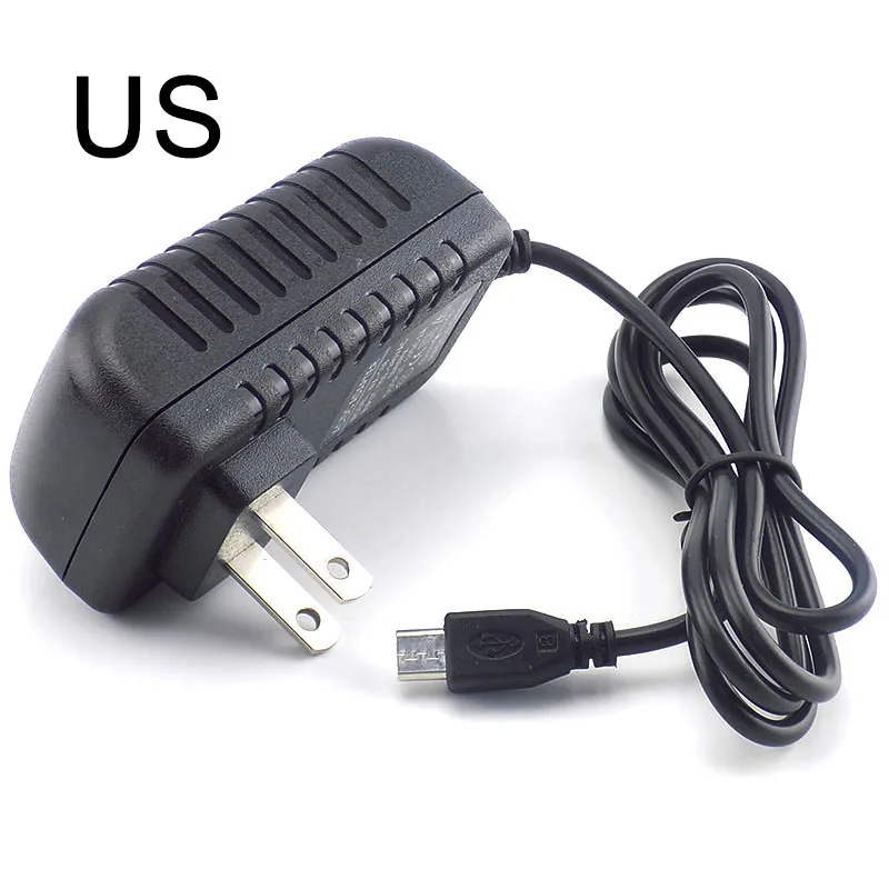 Micro usb 5v 2a ac dc netzteil eu us stecker 240v ~ v 2000ma ladegerät – Bild 3