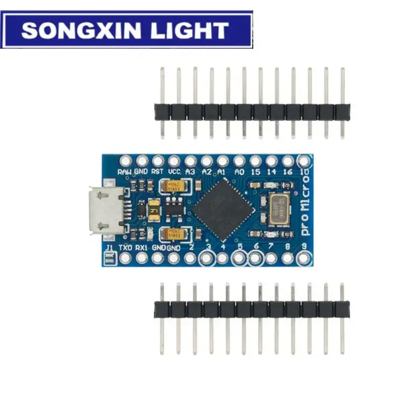 MICRO/TYPE-C USB ATMEGA32U4 Modul 5V 16MHz Board Für Arduino – Bild 4