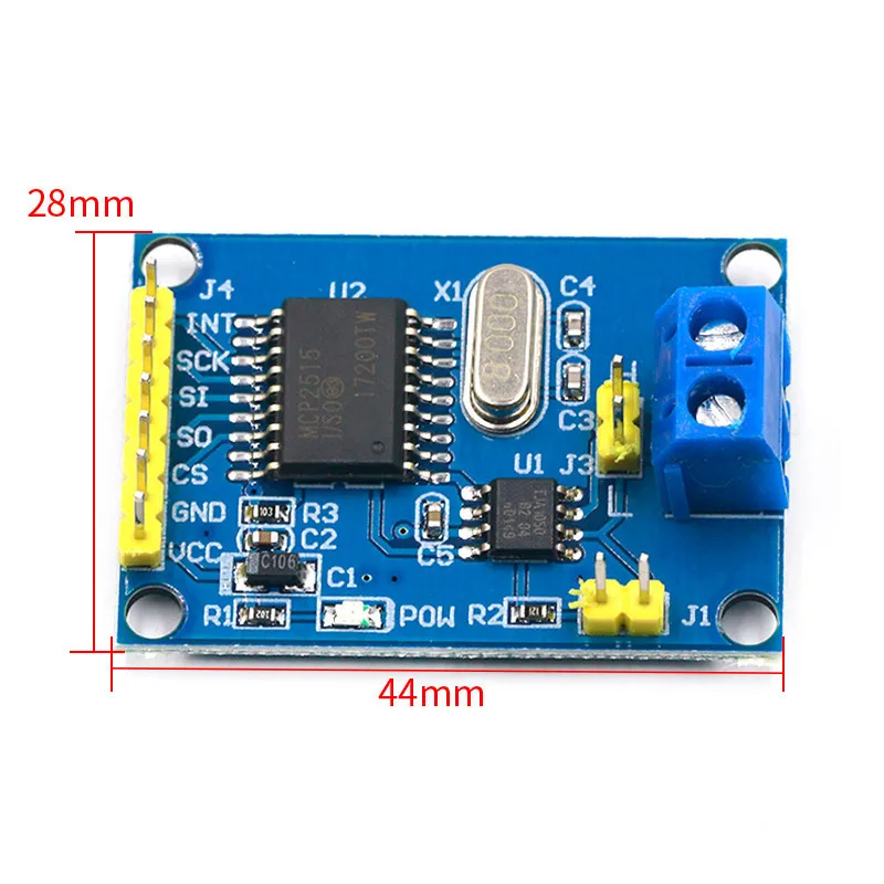MCP2515 CAN-Bus-Modul, TJA1050-Empfänger, SPI-Protokoll – Bild 4