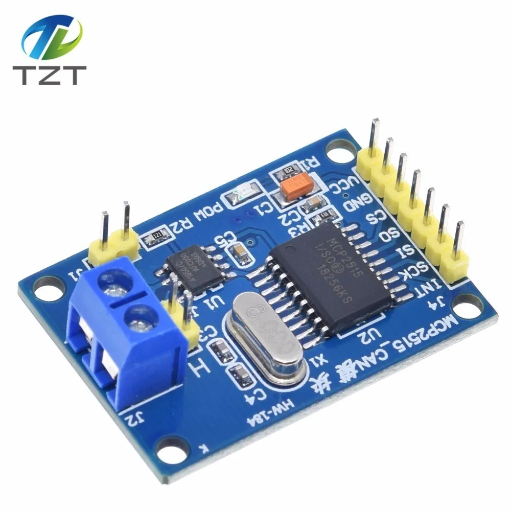 TZT MCP 2515 CAN-Bus-Modul TJA 1050 Empfänger SPI für 51 MCU – Bild 5