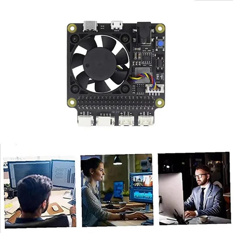 AU40! Für Raspberry Pi X735 V3.0 Power Management Board mit PWM-Lüfter – Bild 2