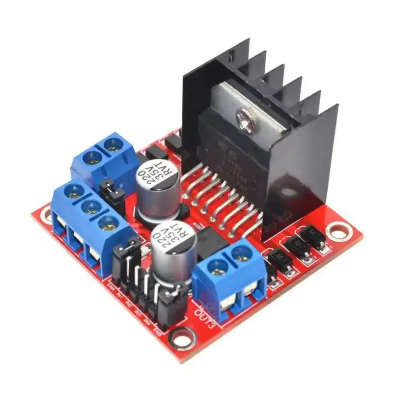 L298N Motortreiber-Modul DC Schrittmotor-Steuerplatine für Smart Car – Bild 2