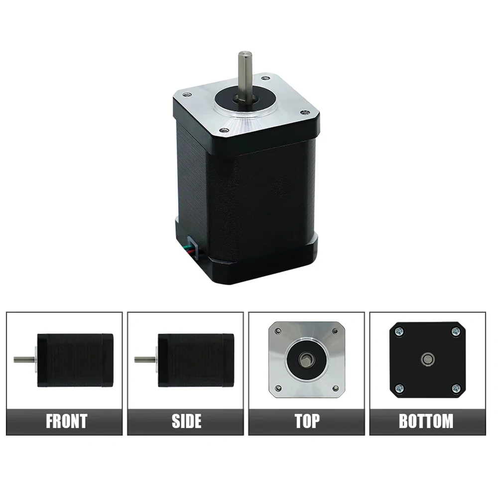 Nema17 Schrittmotor-Treiber-Kit 42hs34mm 40mm 48mm 60mm Motor 5mm – Bild 4