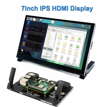Raspberry Pi 5 7 zoll IPS Touchscreen Monitor 1024X600 HDMI-kompatibel LCD Modul Mini PC Tragbare Monitor