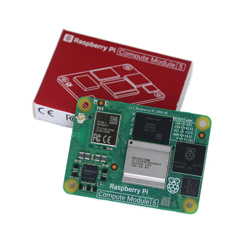 Raspberry Pi Compute Module 5 CM5 RAM 8 GB 16 GB Broadcom BCM2712 – Bild 2