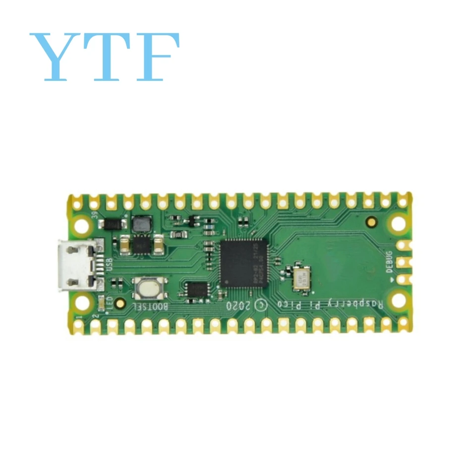 Raspberry Pi-Pico mit WLAN-Entwicklungs board, Pico oder Pico H mit Pin-Header, Unterstützung für Mciro