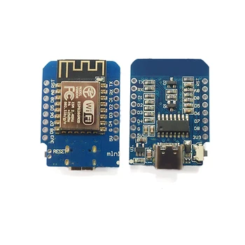 ESP8266 NodeMCU D1 Mini WiFi Dev Board Typ-C CH340C 4 MB Flash Kompatibel mit Arduino IDE für IoT Smart Home