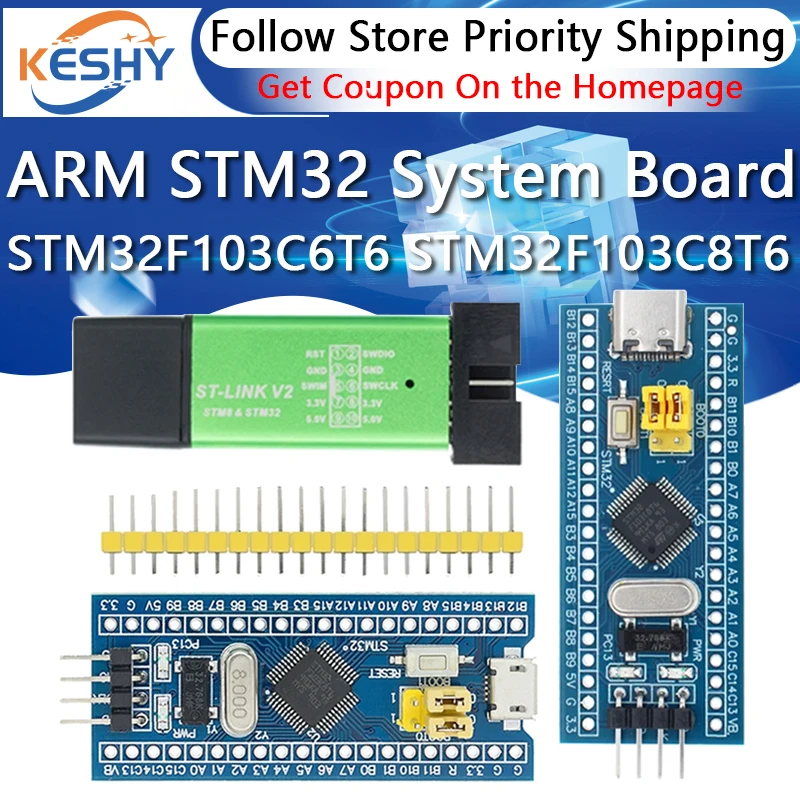STM32F103C6T6 STM32F103C8T6 ARM STM32 Minimum System Development Board Modul für Arduino