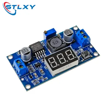 LM2596 LM2596S Leistungsmodul + LED-Voltmeter DC-DC einstellbares Step-Down-Stromversorgungsmodul