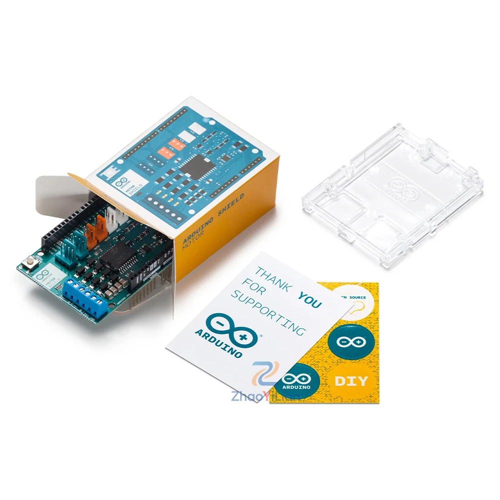 Motor Shield Rev3 Dual-Channel-Motorsteuerungsmodul, kompatibel – Bild 2