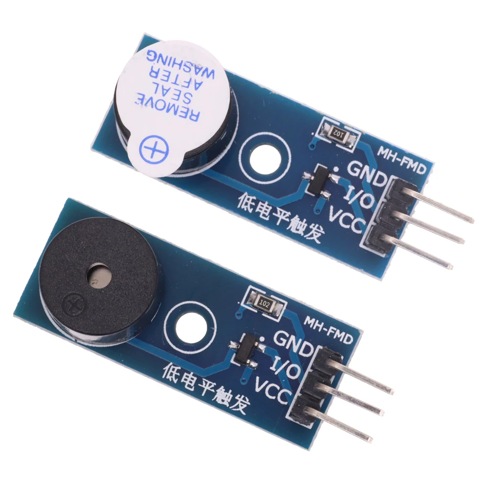 Aktives/passives Summermodul DC 3,3-5 V für Arduino Smart Car DIY Kit – Bild 2