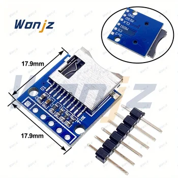 SD-Kartenmodul - TF-Kartenadapter für Micro- und Mini-SD-Karten, kompatibel mit ESP32, Raspberry Pi (3 Stück)