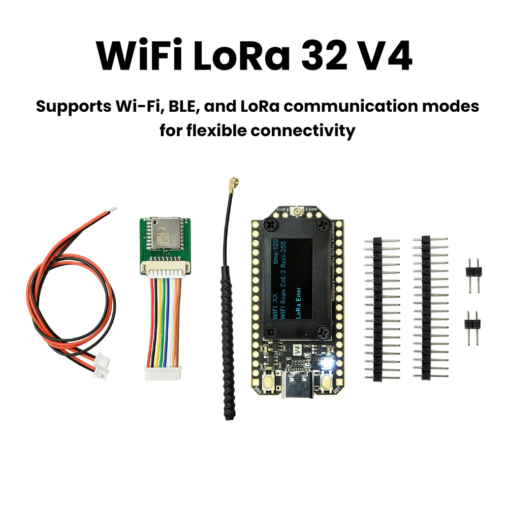 WiFi LoRa 32 V4 ESP32 Bluetooth WiFi Entwicklungsboard, 0,96-Zoll – Bild 5