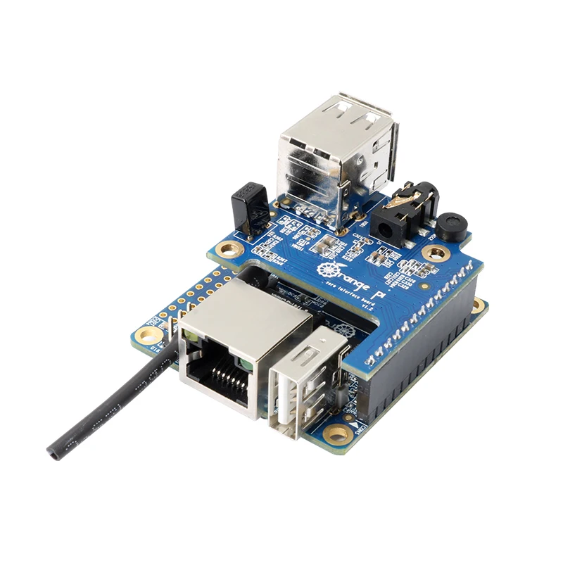 Orange Pi Zero Erweiterungsplatine USB 2.0 x2 Audio Video Mic – Bild 4