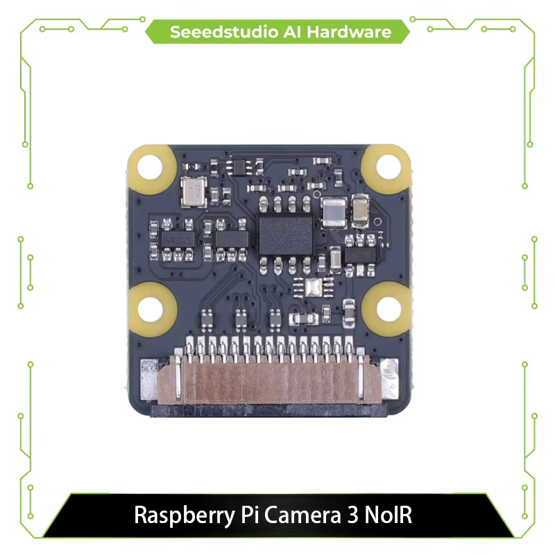 Raspberry Pi Kameramodul 3 NoIR - Sony IMX708, 4608 × 2592 Pixel, 12-Megapixel-Sensor mit HDR