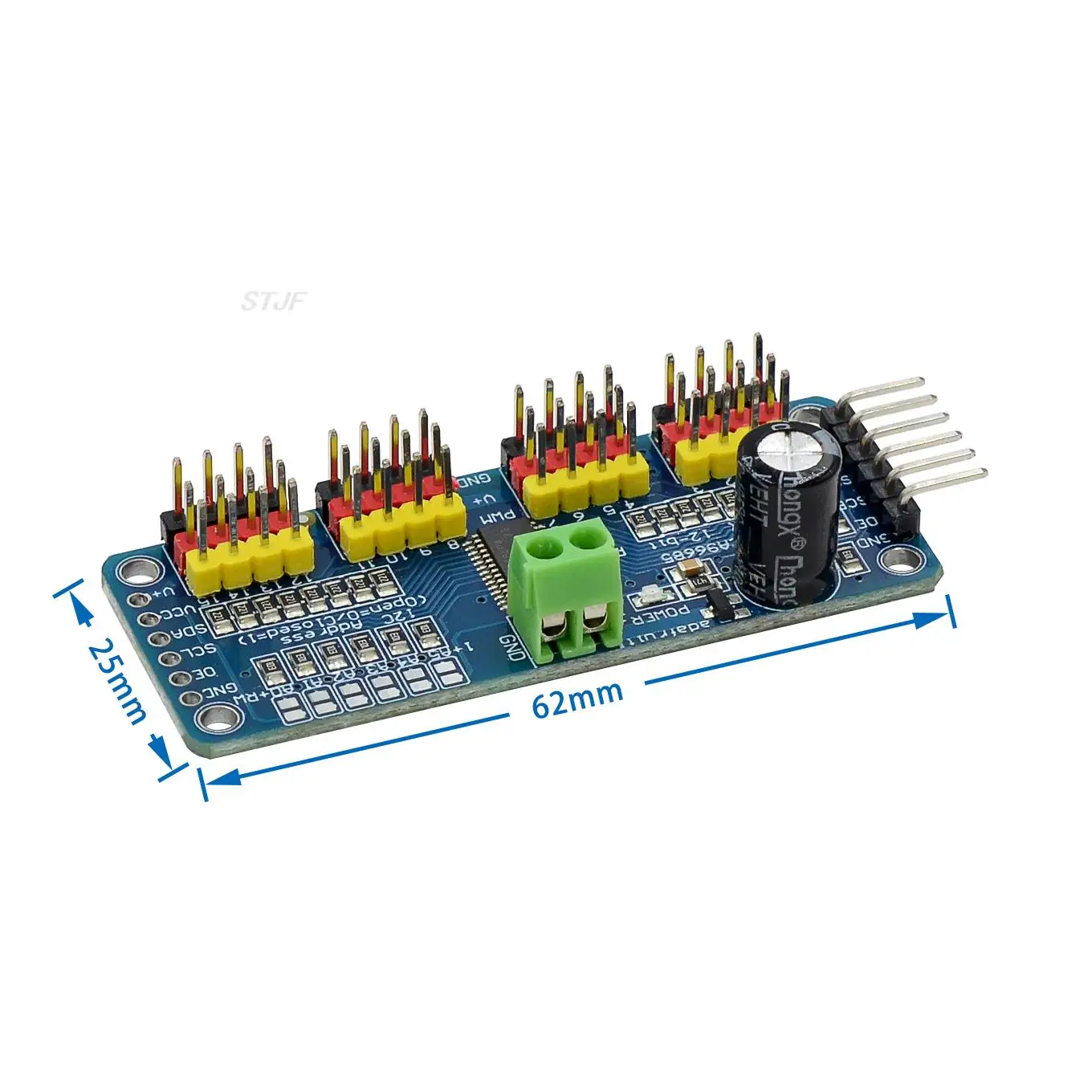 PCA9685PW 16-Kanal 12-Bit-PWM/Servo-Treiber-I2C-Schnittstelle – Bild 6