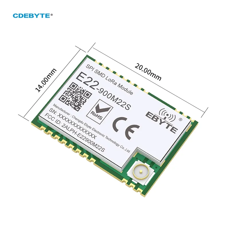 SX1262 LoRa Wireless Maodule 32M Hochpräzises TCXO E22-900M22S 22dBm – Bild 2